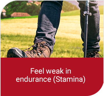 Feel weak in endurance(Stamina)