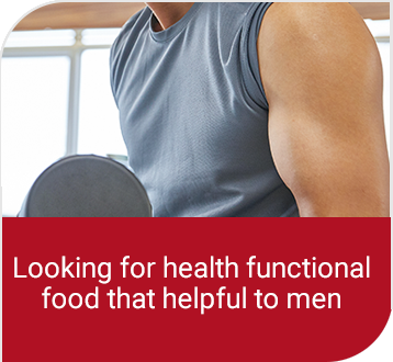 Looking for health functional food that helpful to men